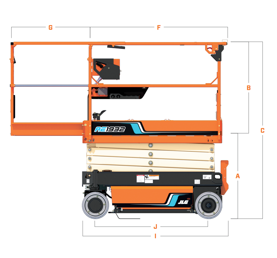 Plataforma Elevatória Tipo Tesoura - Imagem 4